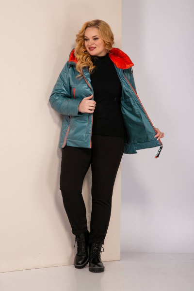 Куртка Shetti 2075 изумруд - фото 6