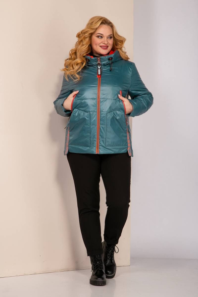 Куртка Shetti 2075 изумруд - фото 2