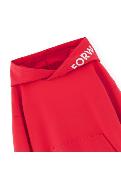 Худи для мальчиков на каждый день из трикотажа хлопка Bell Bimbo 220092 красный - фото 3