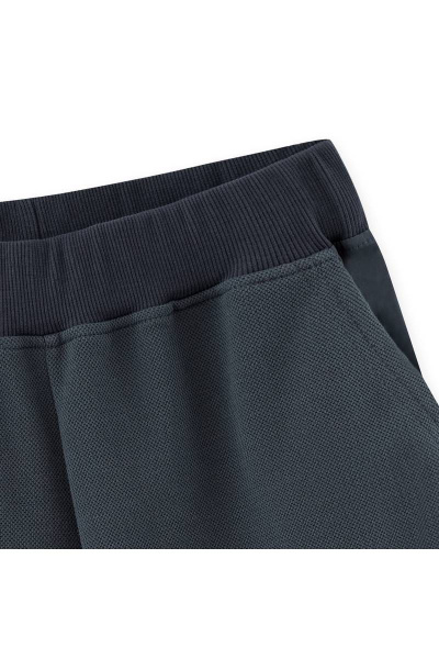 Летние серые шорты из трикотажа для мальчика Bell Bimbo 220155 графит - фото 2