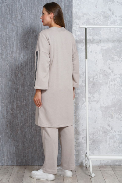 Брюки, джемпер, жакет Медея и К 2101 молочный - фото 11