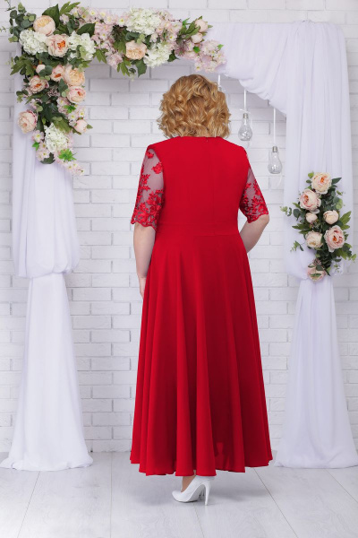 Жакет, платье Ninele 359 красный - фото 5