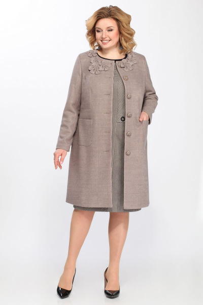 Пальто Matini 2.867 беж - фото 1