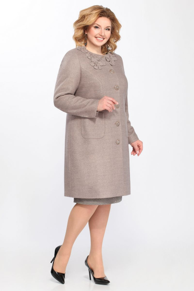 Пальто Matini 2.867 беж - фото 2
