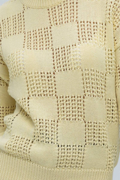 Джемпер Romgil 689ХТЗ светло-желтый - фото 4