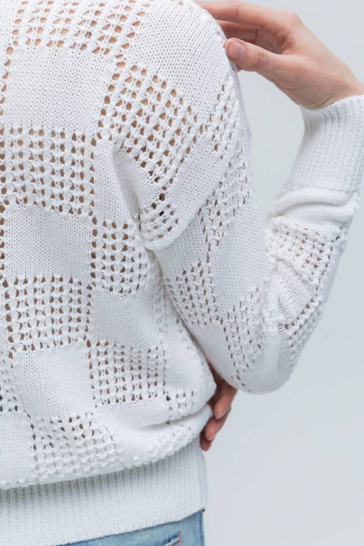 Джемпер Romgil 689ХТЗ белый - фото 4