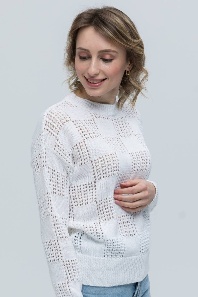 Джемпер Romgil 689ХТЗ белый - фото 3
