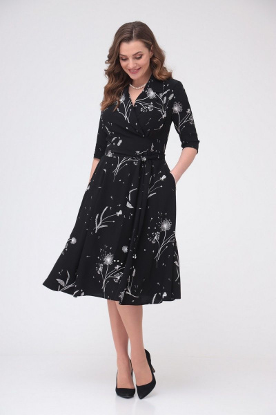 Платье T&N 7226 черный - фото 9