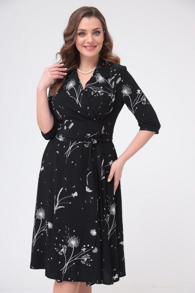 Платье T&N 7226 черный - фото 8