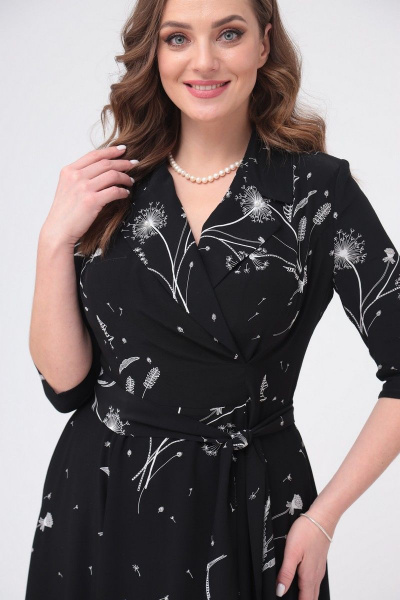 Платье T&N 7226 черный - фото 7