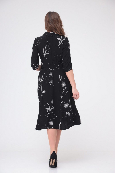 Платье T&N 7226 черный - фото 4