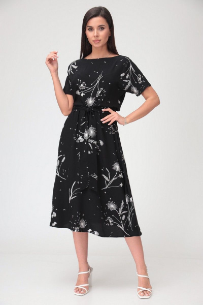 Платье T&N 7231 черный - фото 2