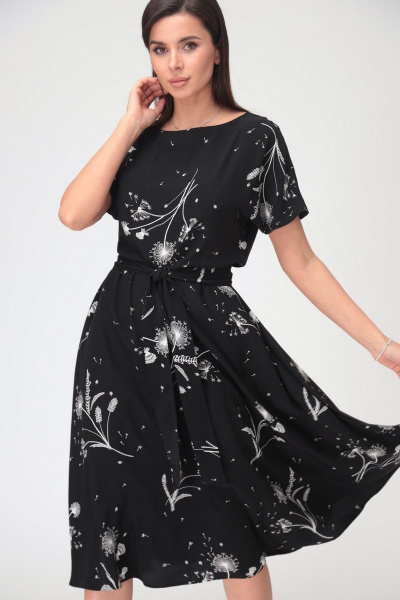 Платье T&N 7231 черный - фото 7