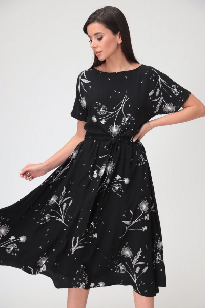 Платье T&N 7231 черный - фото 6