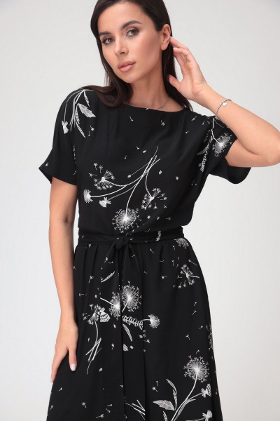 Платье T&N 7231 черный - фото 5