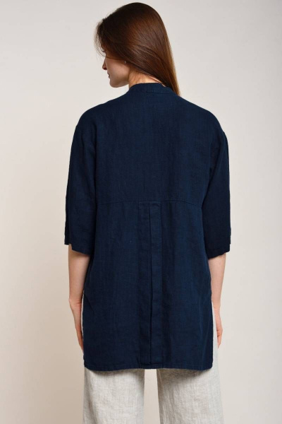 Рубашка Ружана 390-1 джинс - фото 4