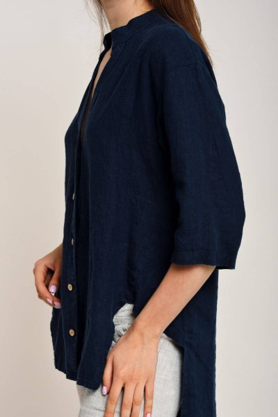 Рубашка Ружана 390-1 джинс - фото 3