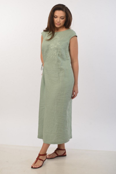 Платье MALI 422-038 мята - фото 3