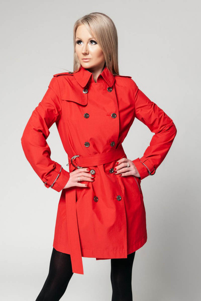 Плащ Bugalux 805 176-красный - фото 2