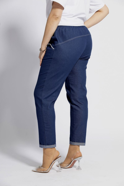 Брюки, жилет BegiModa 3024 тёмно-синий - фото 6