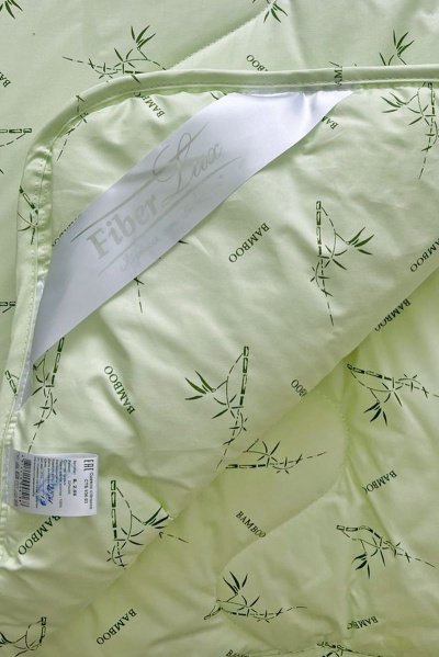 Одеяло всесезонное стеганое из хлопка 220х200 Файбертек Б.2.05.П - фото 3