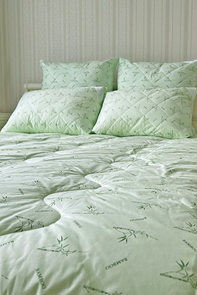 Облегченное стеганое одеяло из хлопка 205х172 Файбертек Б.2.01.П - фото 5