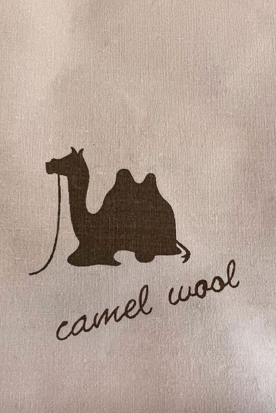 Всесезонное одеяло из верблюжьей шерсти с тиком 205х150 Файбертек В.2.06 - фото 5