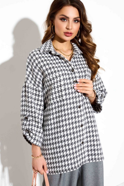 Брюки, рубашка TEZA 3897 серый - фото 3