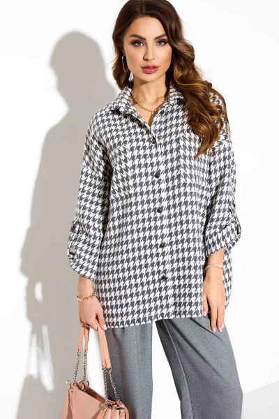 Брюки, рубашка TEZA 3897 серый - фото 2