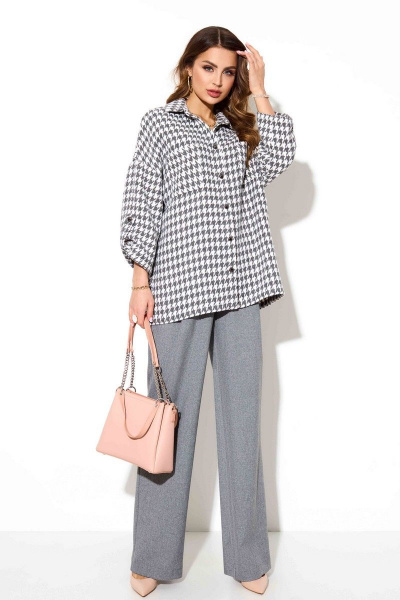 Брюки, рубашка TEZA 3897 серый - фото 1