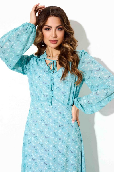 Платье TEZA 3911 мята - фото 3