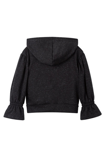 Жакет для девочки в стиле на каждый день с рюшей и пайетками Bell Bimbo 190051 черный - фото 3