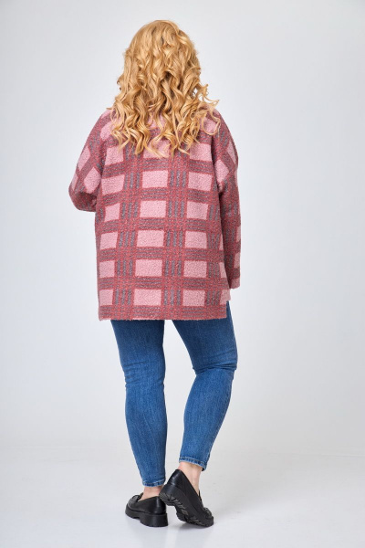 Пальто БелЭльСтиль 841-1 36 22 клетка - фото 2