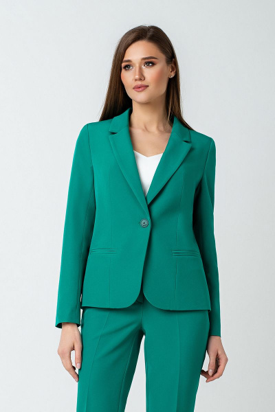 Жакет MARIKA 413/1 изумруд - фото 1