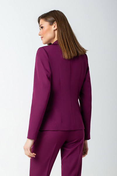 Жакет MARIKA 413/1 бордовый - фото 4