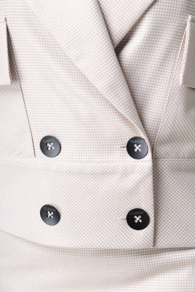 Жакет, юбка Bonna Image 585 бежевый - фото 5