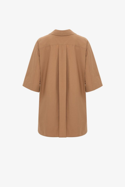Блуза из текстиля и хлопка для летнего сезона Elema 2К-11738-1-164 медный - фото 2