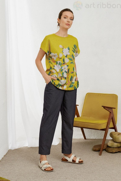 Брюки Art Ribbon M3650B - фото 3