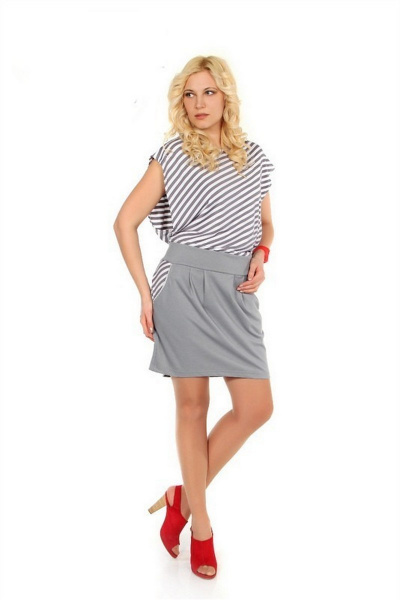 Круглогодичное платье с классической посадкой Irena Star 232 - фото 1