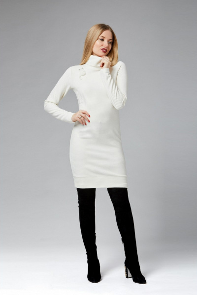 Платье Arisha 1183 белый - фото 1