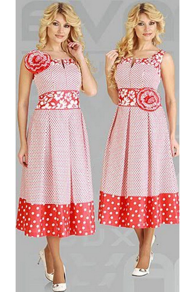 Платье круглый год классический стиль Eva Lux 1430 - фото 1