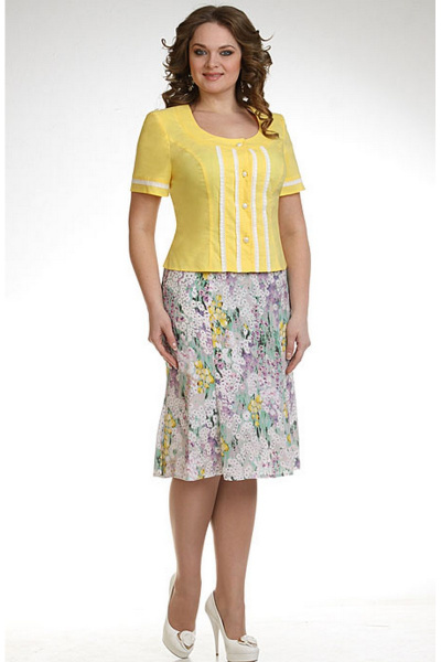 Круглогодичный жакет и юбка в классическом стиле NeoTex 989 - фото 1