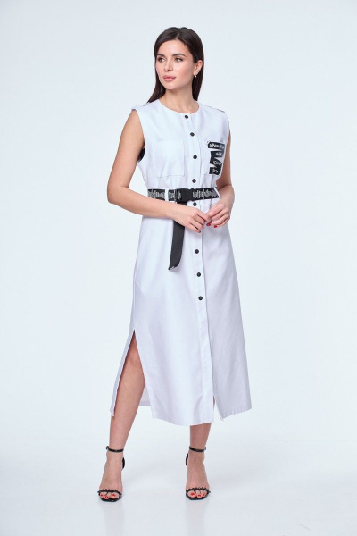 Жилет Anelli 1237 белый - фото 1