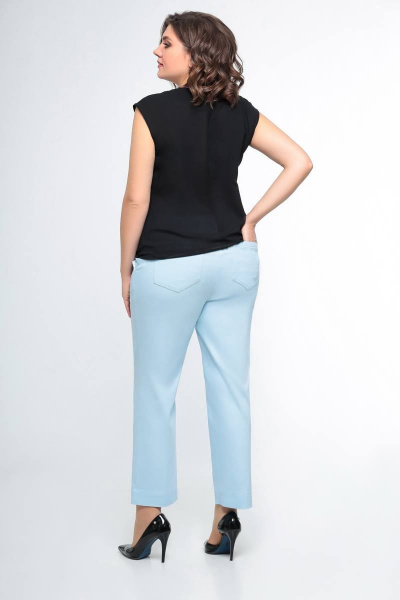 Брюки Swallow 476 нежно-голубой - фото 4