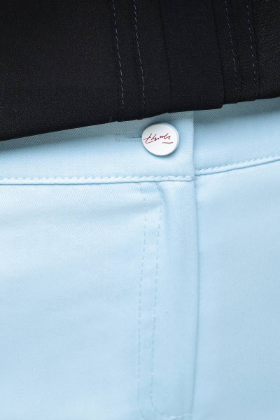 Брюки Swallow 476 нежно-голубой - фото 9