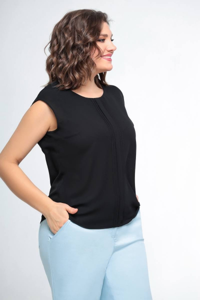 Брюки Swallow 476 нежно-голубой - фото 6