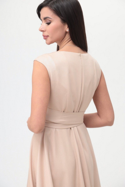 Платье T&N 7153 теплый_песок - фото 10