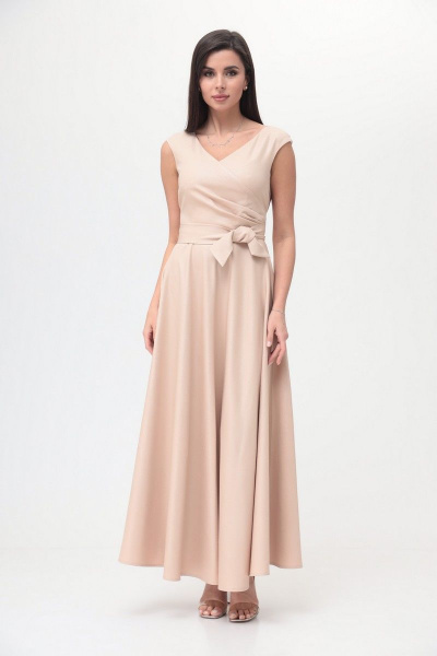 Платье T&N 7153 теплый_песок - фото 9