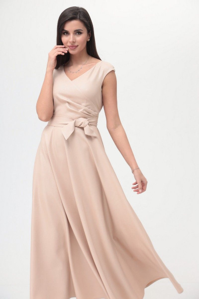 Платье T&N 7153 теплый_песок - фото 8