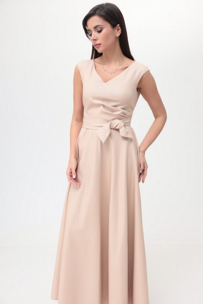 Платье T&N 7153 теплый_песок - фото 6